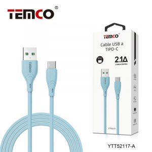 CABLE 2.1A 1M TIPO C AZUL