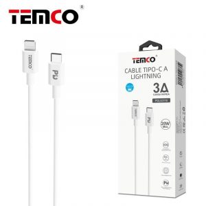 CABLE APPLE SUPERCHARGE 5P 3A 1M 18W BLANCO