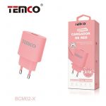 CARGADOR RED USB 5V 2.1A ROSA