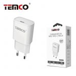 CARGADOR DE RED TIPO C 20W PD3.0 BLANCO