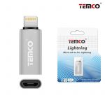 ADAPTADOR MICRO USB H A LIGHTNING M PLATA