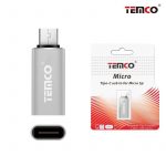 ADAPTADOR TIPO C H A MICRO USB M PLATEADO