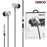 AURICULARES INTRAUDITIVOS METÁL. MIC ES05 PLATA