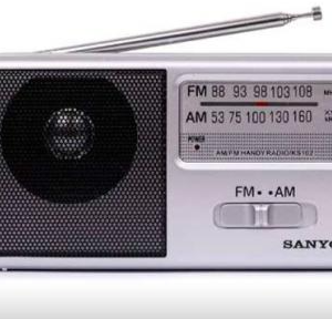 RADIO BOLSILLO AM-FM SANYO KS102 GRIS