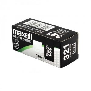 MAXELL SR616SW PAXK DE 10 PILAS DE BOTON 321
