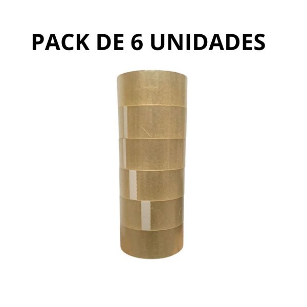 Cinta adhesiva pack de 6pcs